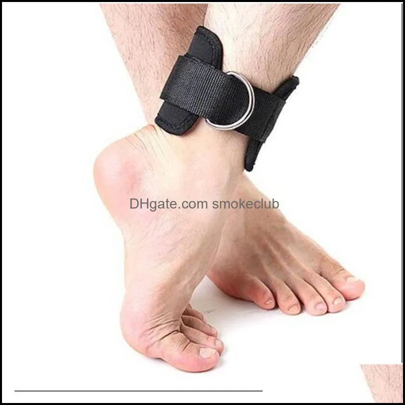 Ankle Support 1Pc Fitness Adjustable D-Ring Straps Foot Protector Gym Leg Pulley With Buckle Sports Feet Guard