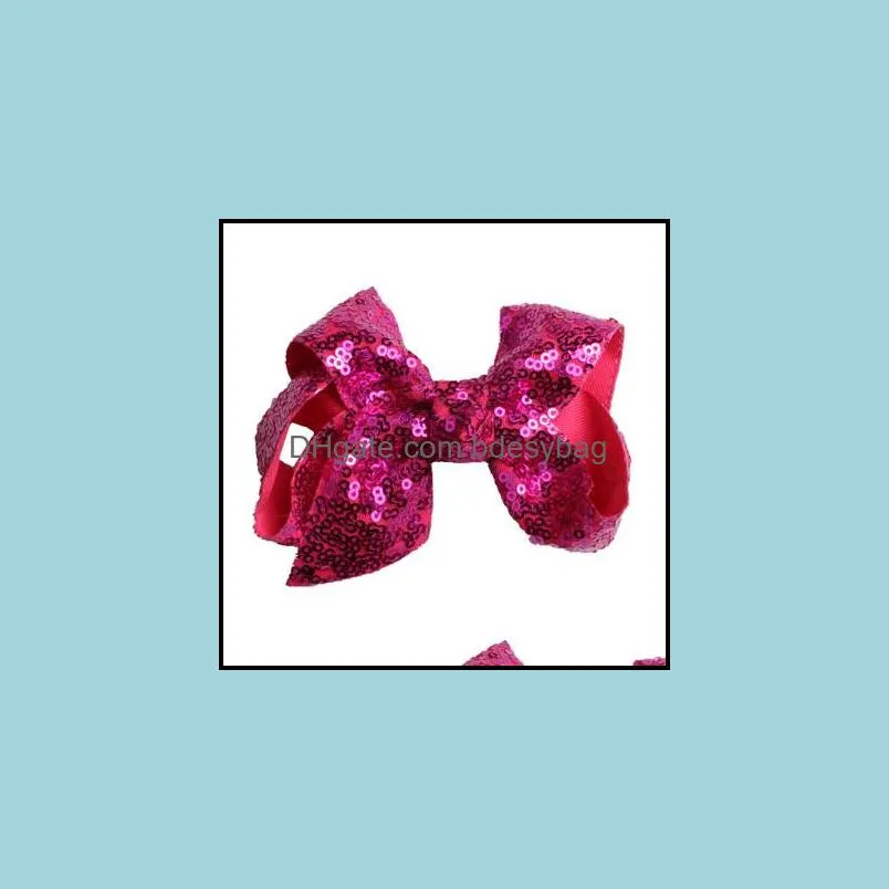 New fashion style children`s jewelry sequin bow hairpin hair accessories hairpin lovely girl hairclips summer hot