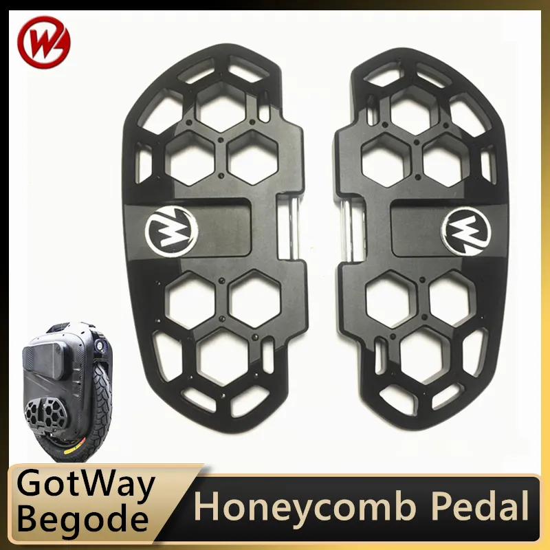 Original Gotway는 몬스터 프로 rs에 대 한 자체 균형 스쿠터 벌집 페달을 시작합니다 nikola tesla msuper pro 외발 자전거 액세서리