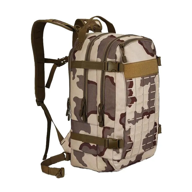 Hommes sac à dos tactique Camouflage sacs à dos militaires Sport de plein air cyclisme escalade sac de voyage Camping randonnée Trekking Molle Pack sacs