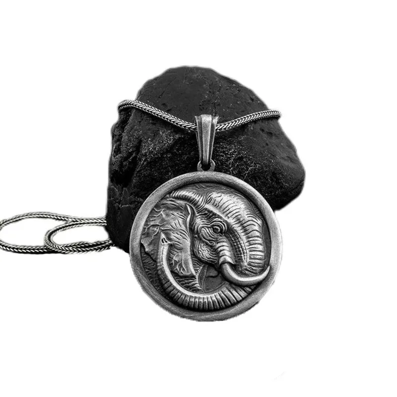 Hip Hop Elefant Halskette Quavo Choker Pendent Halskette Geschenk Rapper Schmuck