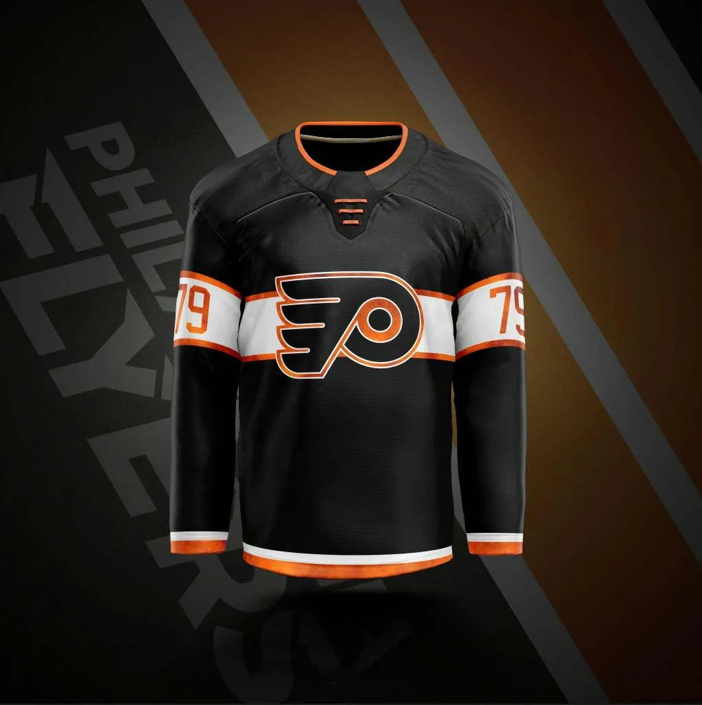 Philadelphia Flyers Stadium Series Jersey: Couturier, Hart