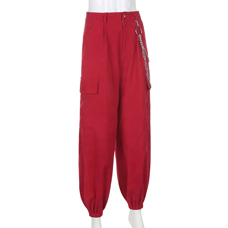 Red Corduroy Pant (3)