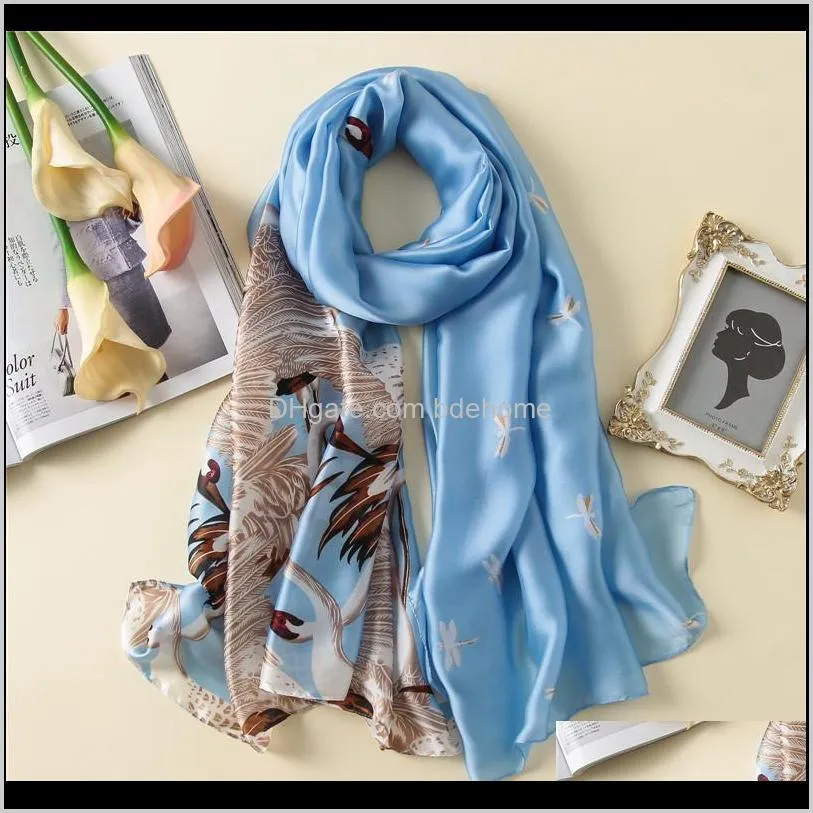 fashion winter women scarf silk scarves shawls and wraps long size soft bandana pashmina female foulard beach stoles