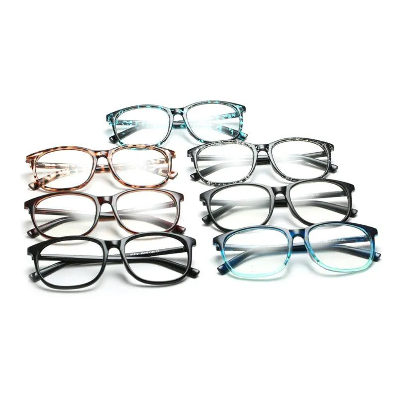 Mode zonnebrillen frames l93f eenvoudige retro glazen frame transparante heldere lens brillen voor mannen vrouwen myopia glazen bril brillen brillen brillen