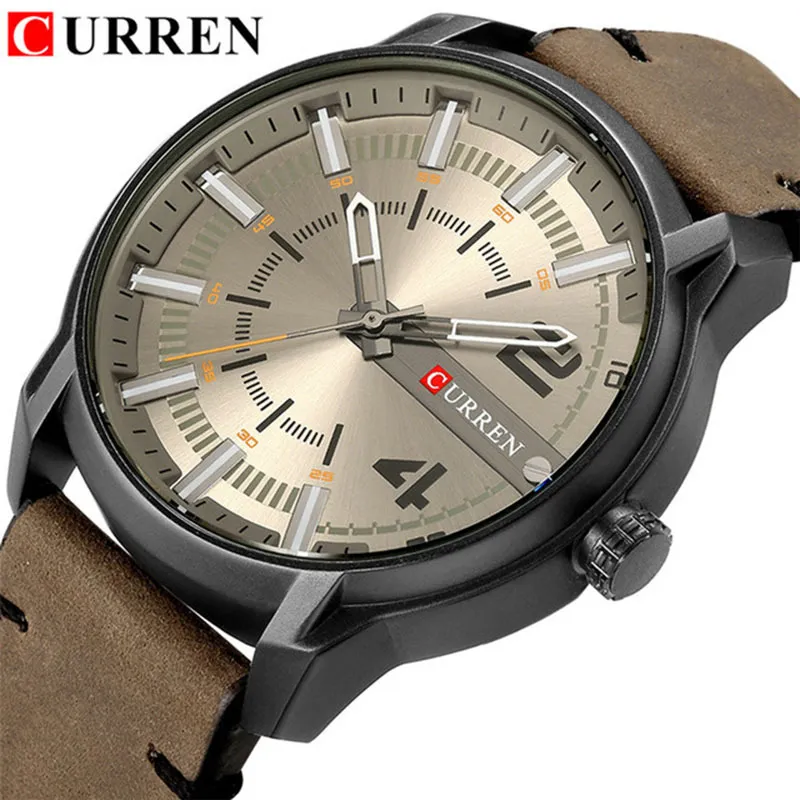 Curren 8306 horloge sport mannen horloges top merk luxe beroemde militaire mannelijke polshorloge heren klok man Hodinky relogio masculino 210515