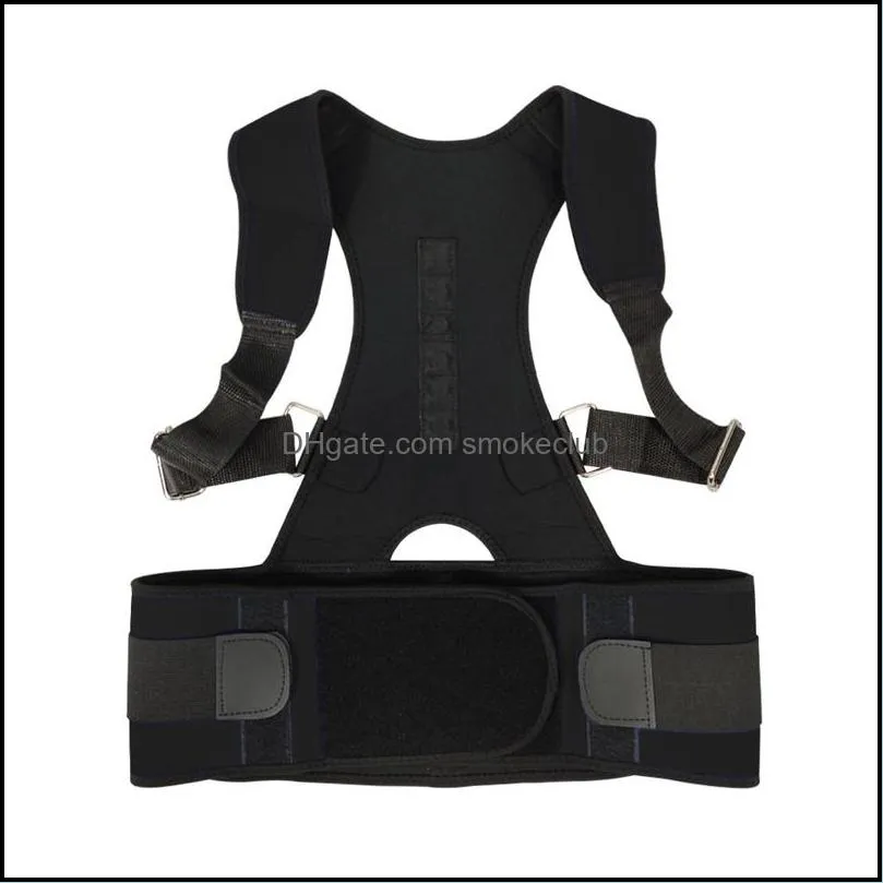 Men Women Posture Corrector Scoliosis Back Brace Spine Corset Belt Shoulder Therapy Support Poor Posture Correction Belt New 109 W2