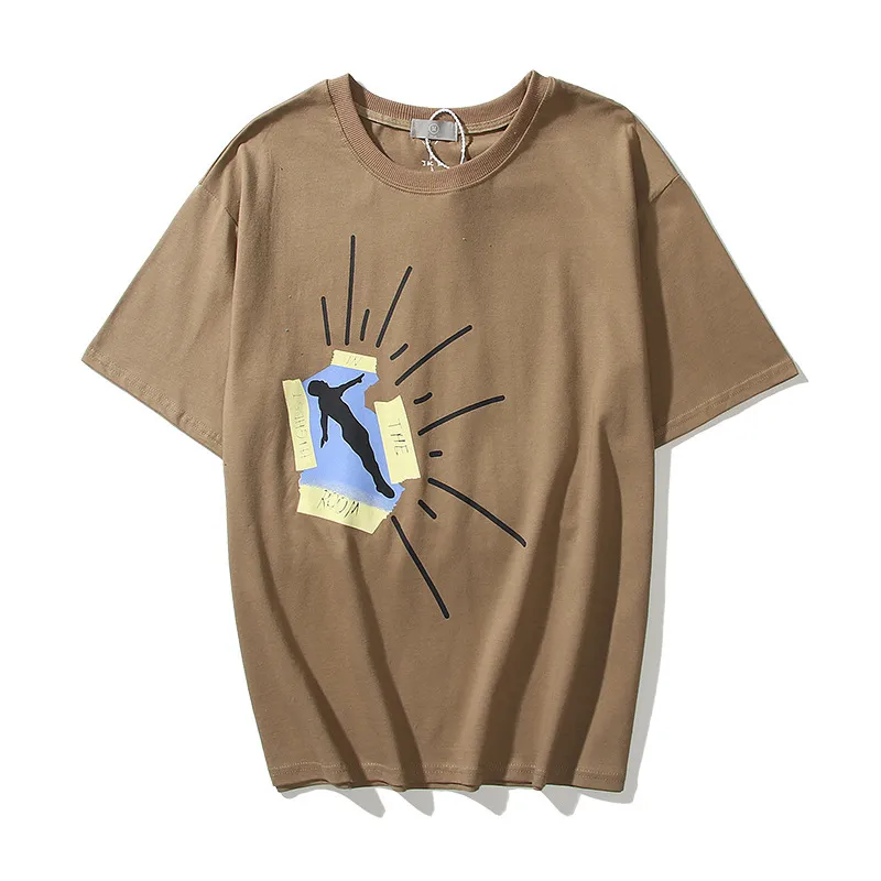 Travis scott highest in the shop room dive t shirt olive
