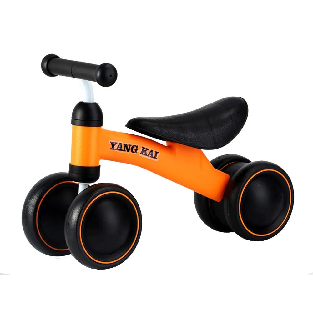 Baby Balance Bikes Toddler Bicycle With 4 Wheels For Boys Girls Ride On Toy Cars For Children To Ride In Kid Car To Drive