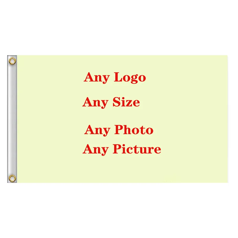 Custom Made Flag 90*150cm (3ft*5ft) Size Polyester Banner Home Garden Flags Festive Gifts