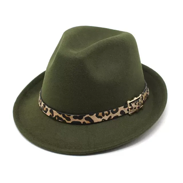 Cappelli Fedora vintage per donna uomo inverno Panama Top Jazz Hat Gangster Trilby Felt Homburg Church Hat