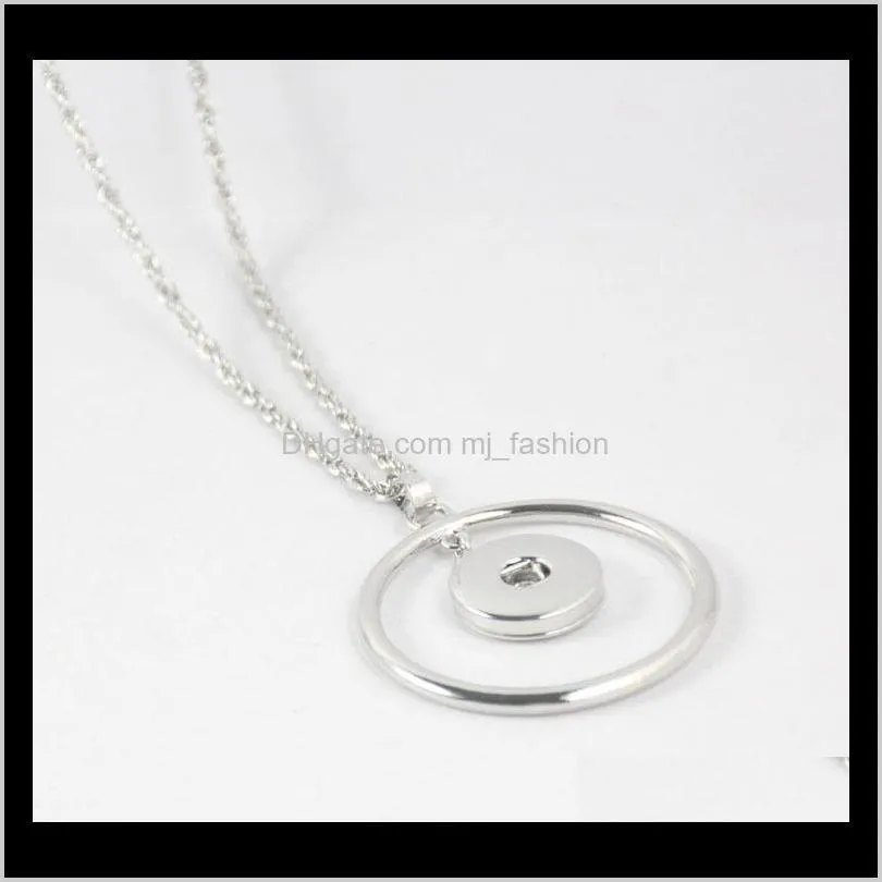newest snap button jewelry necklace ne202 (fit 18mm 20mm snaps ) ginger snap buttons necklace-p