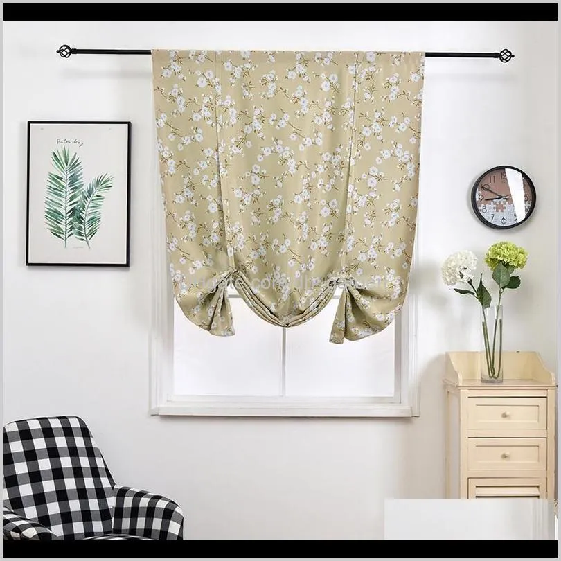 printed window blackout curtains living room bedroom blinds blackout curtain window treatment blinds finished drapes 102*160cm dbc