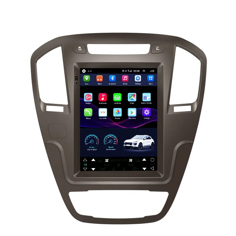 Android Car DVD Radio Multimedia Player dla Buick Regal 2009-2013 PhoneLink 9.7 "Ekran pionowy 2G + 32 GB TESLA