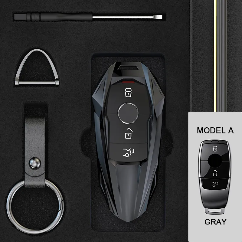 Echt Carbon Auto Schlüssel Cover für Mercedes E S Klasse schwarz, 49,90 €