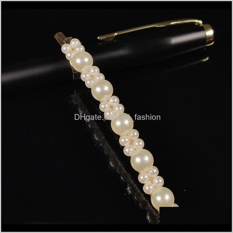 new style all in one hair clip women`s pearl hairpin fashion popular multi style hair clips hair accessories