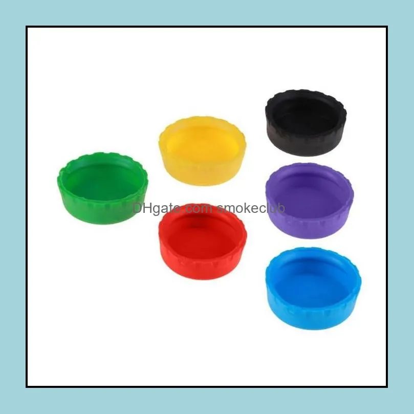 Silicone drinkware lid Bottle Cap Tops Wine Caps Saver Beer Bottles Lids Silica Gel Reusable Stopper cover Hat