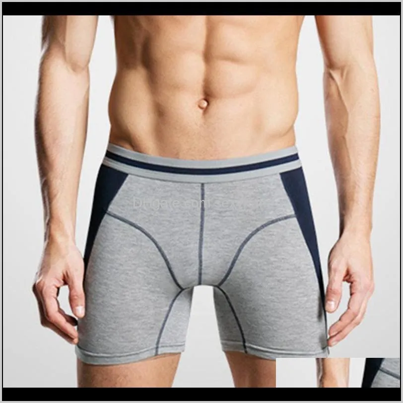 newly mens modal underpants long leg sports underwear silky soft briefs 2019 fashion body shaping breathable panties