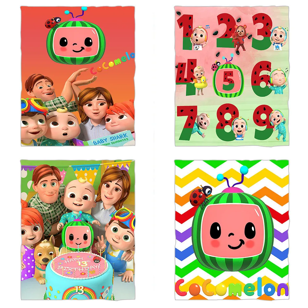 Cocomelon minky blanket sales