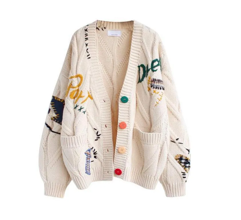 Femmes Designers Vêtements 2021 Femmes Pulls Cardigan d'hiver Mélange de cachemire Mode Femmes Pulls de haute qualité 3 couleurs Costume de streetwear