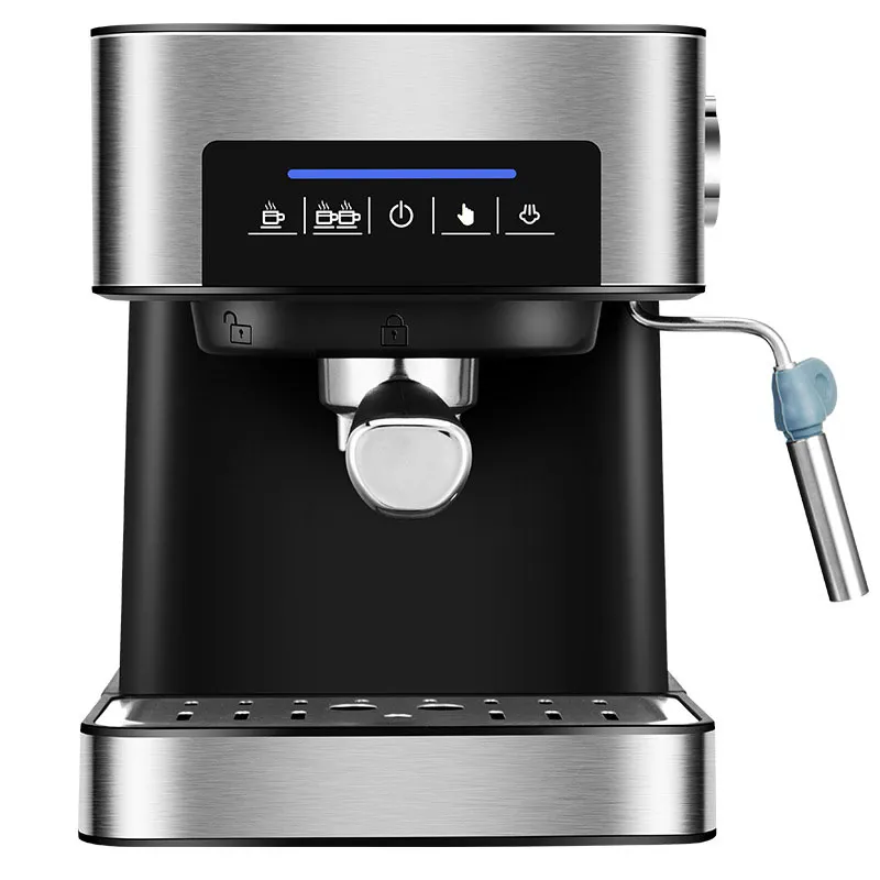 Biolomix 20 Bar İtalyan Tipi Espresso Kahve Makinesi Makinesi ile Süt Frother WAND Cappuccino Latte ve Mocha 220 V