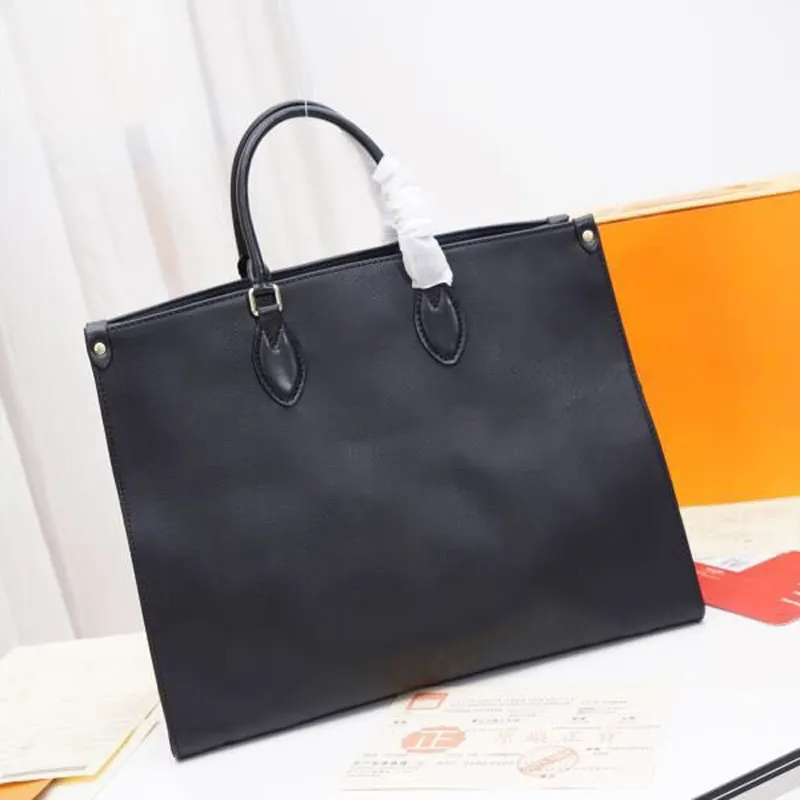 M44925 ONTHEGO Totes Luxus-Designer-Handtasche für Frauen Umhängetasche Mode geprägt große Kapazität Casual Tote Frau ON THE GO Handtaschen M45320