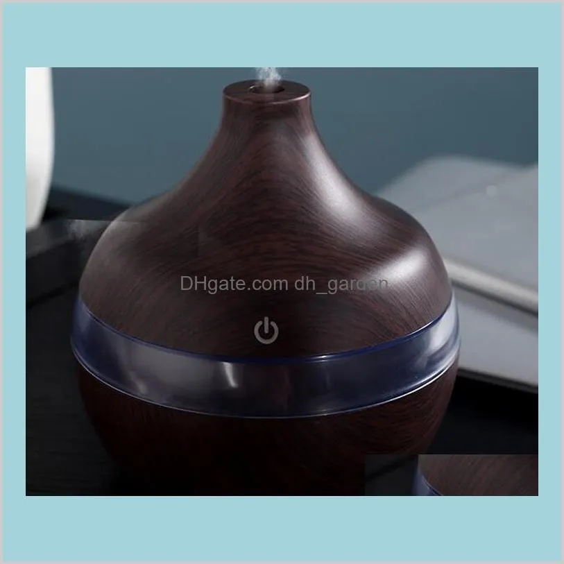 Wood Grain Humidifier Aromatherapy Essential Oil