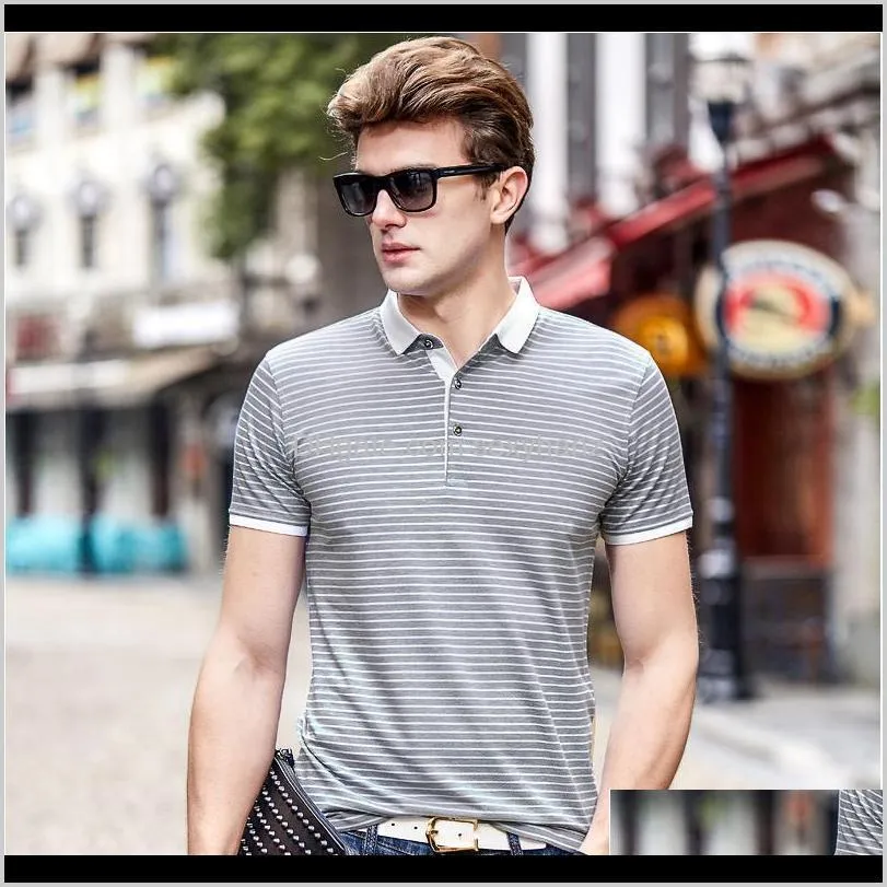 mrmt 2020 brand summer men`s t shirt short sleeved pure color lapel t-shirt for male self-cultivation half sleeved top qylvhl