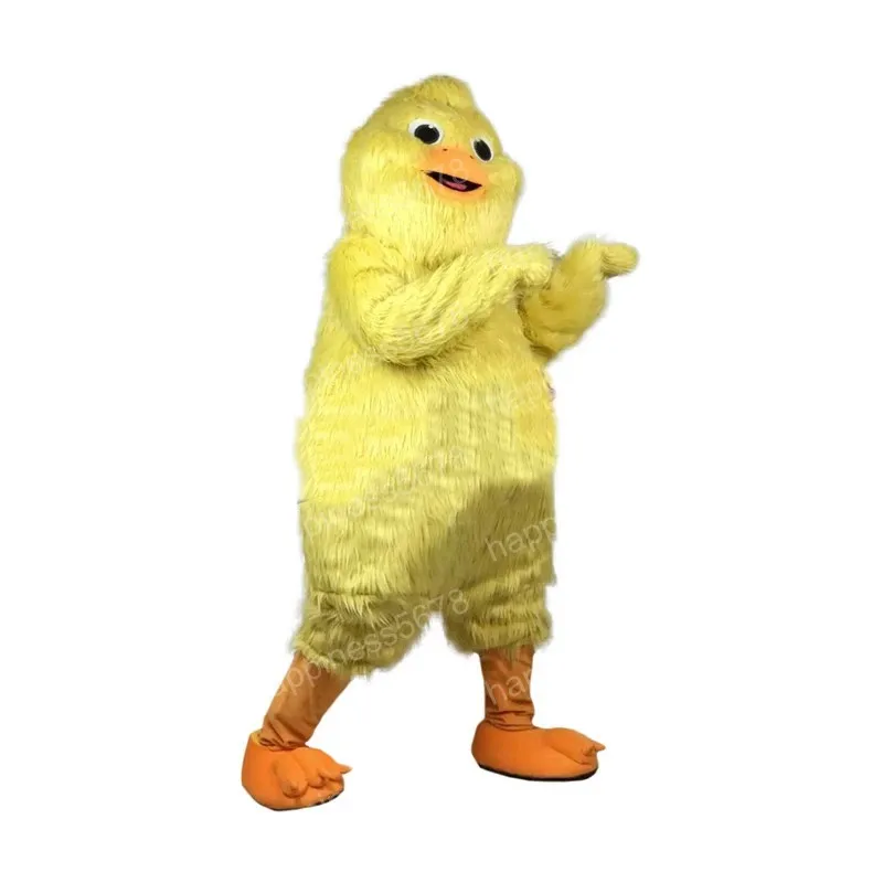 Festival Dress Fowl Baby Chicken Mascot Kostymer Karneval Hallowen Gåvor Unisex Vuxna Fancy Party Games Outfit Holiday Celebration Cartoon Character Outfits