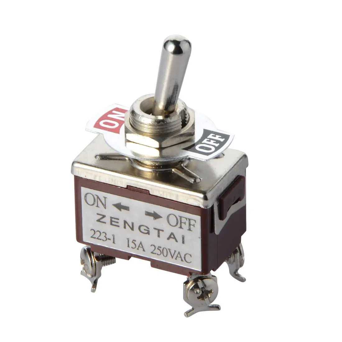 Details about Univeral Replacement ON/OFF/ON Momentary 2P2T DPDT Toggle Switch AC 250V/15A