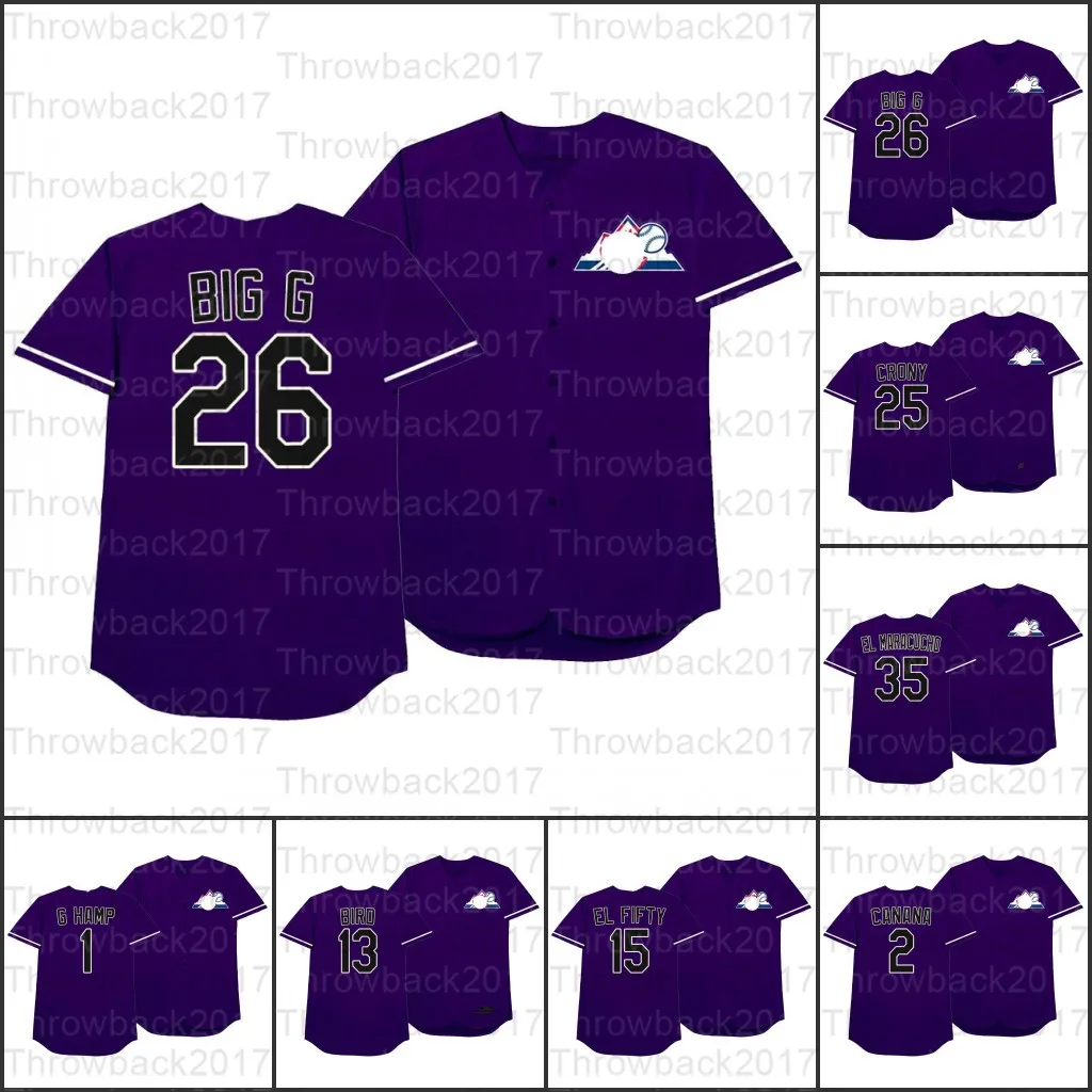 2021 Spelares Weekend Baseball Jerseys Trevor Story Charlie Blackmon Sam Hilliard Todd Helton Larry Walker C. J. Cron Yonathan Daza Tapia Jon Grey Arenado Diaz Nunez