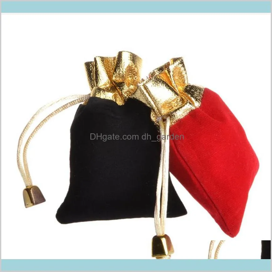 fast shipping fine jewelry bags exquisite flannel gift bags necklace bracelets rings