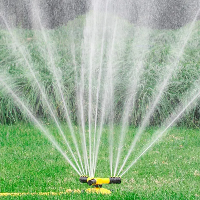 Equipamentos de rega de jardim Água de jardim Sprinklers de 360 ​​graus Pulverizador rotativo automático para ferramentas e equipamentos de jardinagem de jardim