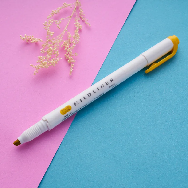 Wholesale Japanese Stationery Zebra Mildliner Pastel Highlighters Pen
