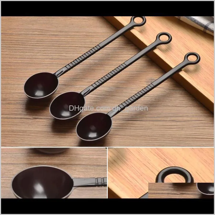 hot sold coffee spoon 10g measuring tamping scoop with measuring spoon kitchen tool sn2176