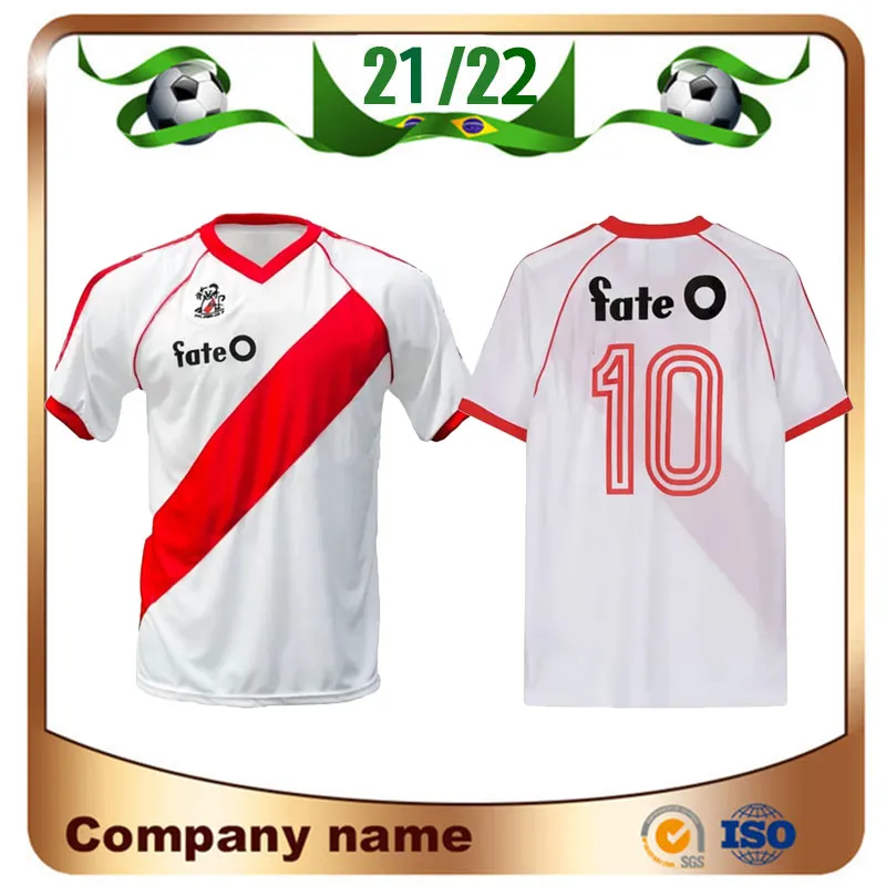 Camisas de futebol retrô River Plate 1986 1987 86 87 Caniggia Gallego Alzamendi Norberto Maillots De Foot camisa Alonso Copa uniforme de futebol clássico vintage