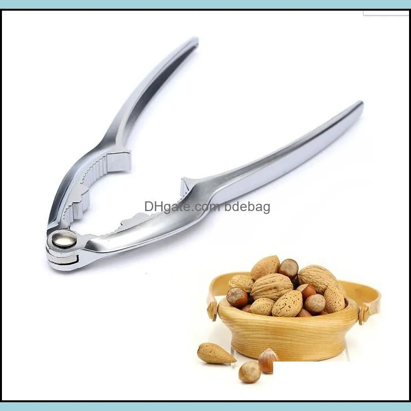 Durable Strong Zinc Alloy Quick Walnut Cracker Nutcracker Sheller Nut Opener Practical Kitchen Tool Easy To Use