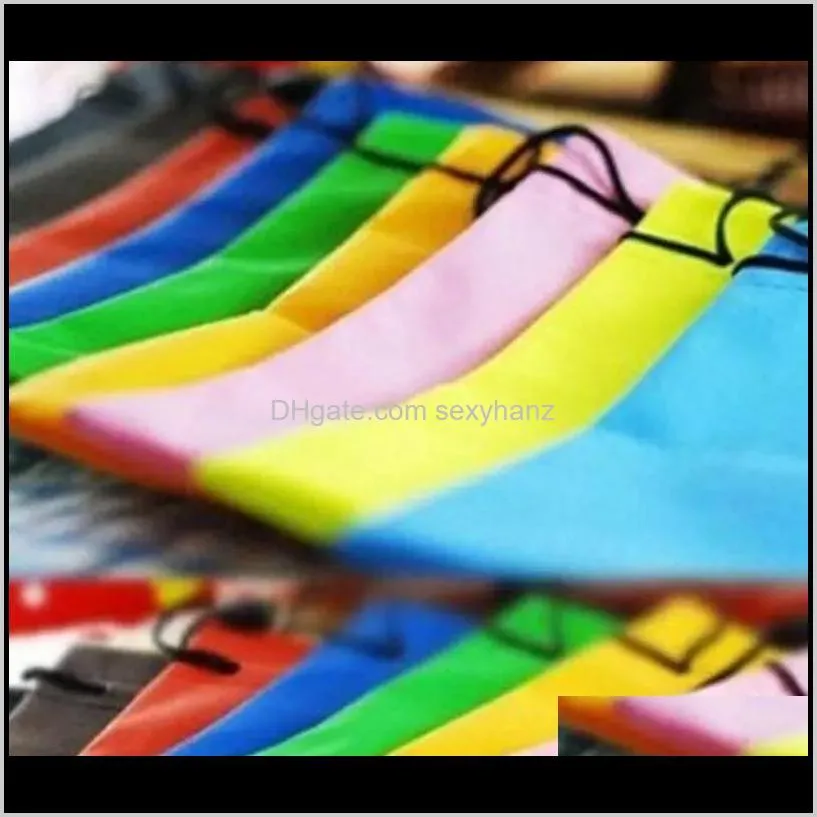 colorful sunglasses pouch microfiber dust waterproof sunglass bag portable drawstring eyeglasses cases cellphone watches jewelry carry