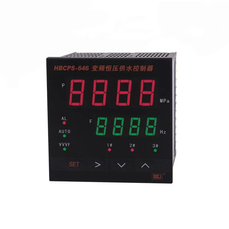 Minuteries HBCPS-646 P1 P2 Commutateur de contrôleur d'alimentation en eau à pression constante à fréquence variable Pompes multiples