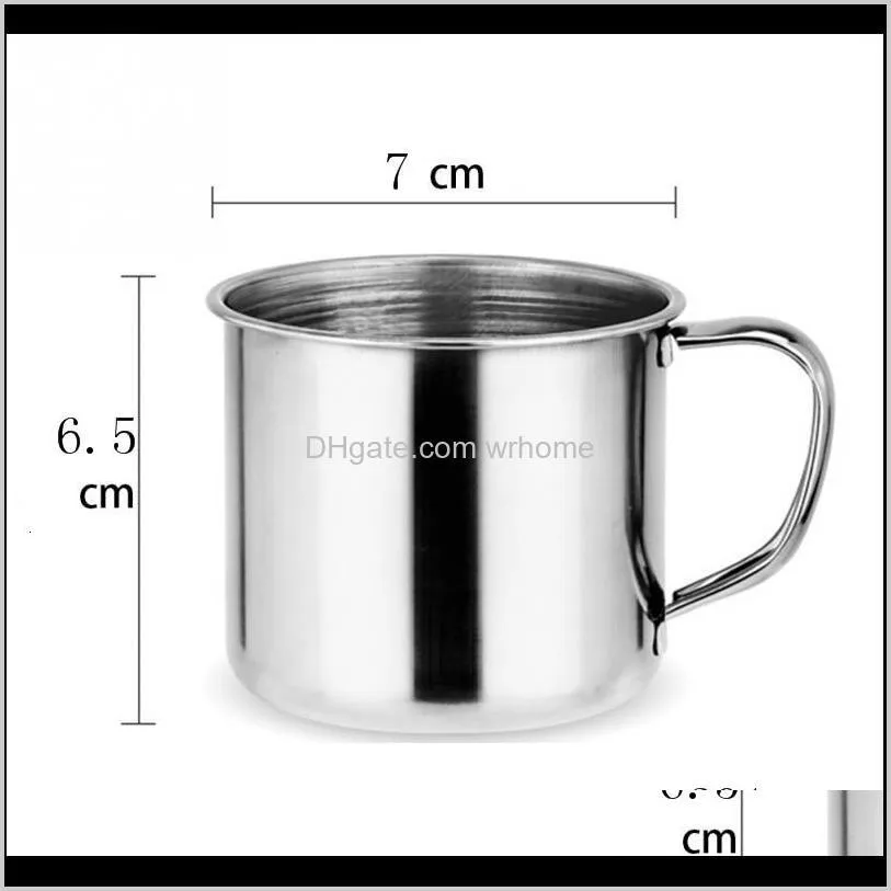 steel portable coffee mug drinking stainless cups mouthwash beer milk espresso insulated shatterproof cup