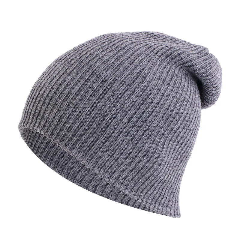 Grossistfabrik direkt sticka försäljning mössor hatt anpassad tjockt vinter design skidböna kvinnor män