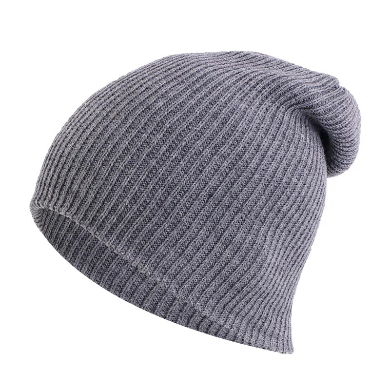 Wholesale Factory Directly Knit Sale Beanies hat custom Thicken winter design ski beanie Women Men