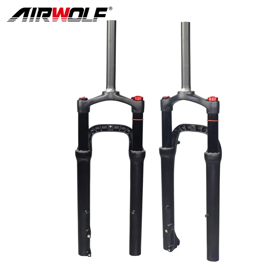 Airwolf 26er Mtb Fat Bike Suspensión Neumática Horquilla Delantera 1 1
