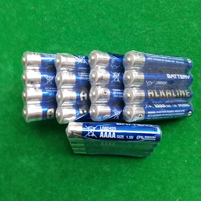 Batterie 1.5V AAAA LR61 MN2500 E96 LR8D425 Pile Sèche Alcaline