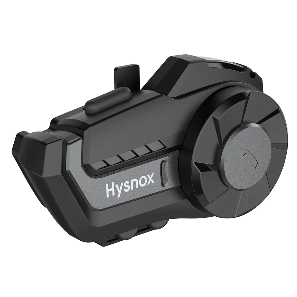 Intercomunicador Bluetooth para motocicleta Hysnox HY-01S 1000m 2 jinetes grupo casco deportivo auriculares interfono Kit de sistemas de comunicación IP65 impermeable