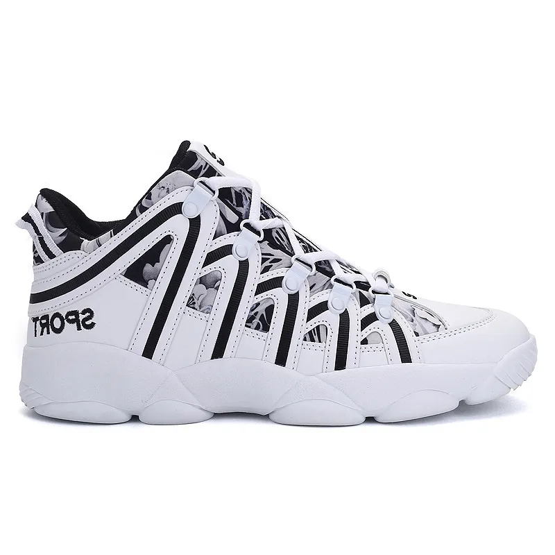 Mens Top Cross-Border Quality Women Trainer Sports Size Running Shoes High-Top Men's Four Seasons Casual Sneakers White Thick Sole Shoe Couples Code: 35-A11 44494 79517