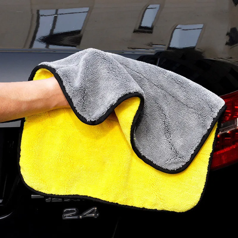 Nieuwe Doek Auto Coral Fleece Auto Vlakking Rags Efficiënte Super Absorberende Microfiber Reiniging Thuiswassen Schoonmaakhanddoeken