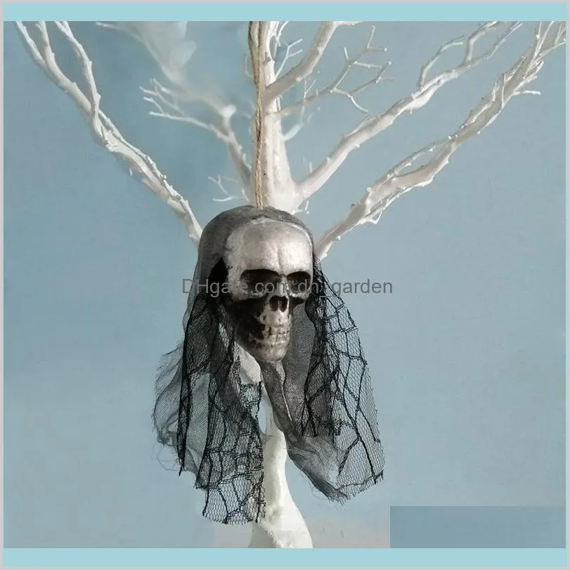 Halloween prop foam skull decor ghoast