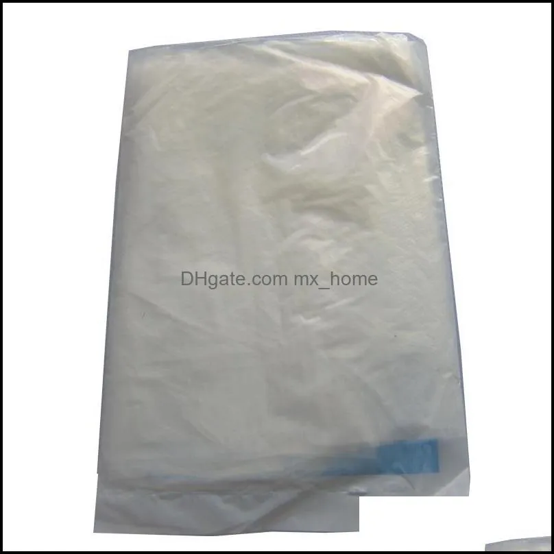 100pcs Disposable Aprons Waterproof Oil Proof Antifouling Plastic Anti-splash Kitchen Supplies TOER889