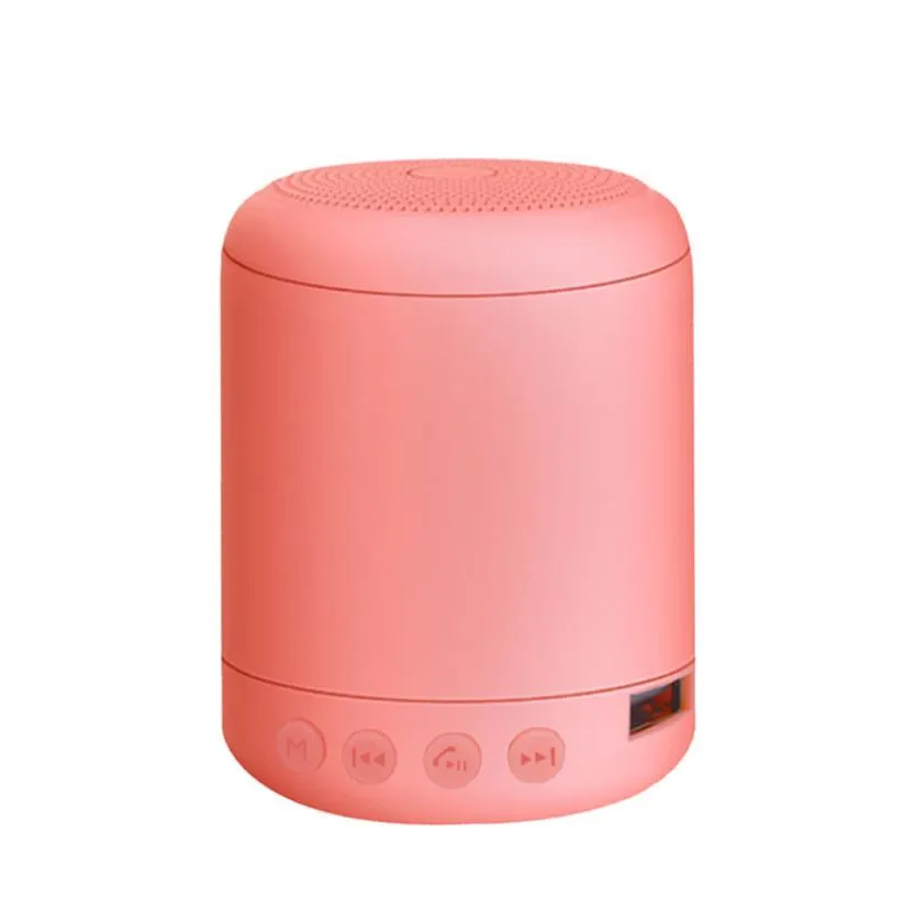 Haut-parleur Bluetooth coloré, mini sans fil, portable, haute qualité, audio pour téléphone portable, audio intelligent avec dents bleues